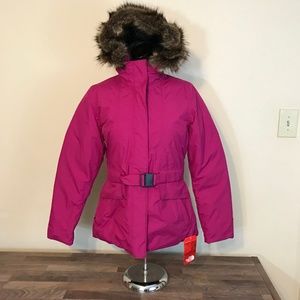 North Face Womens MEDIUM Dunagiri Down Jacket Plum